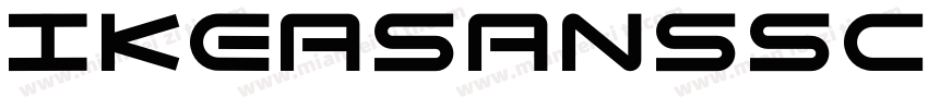 ikeasansSC regular字体转换